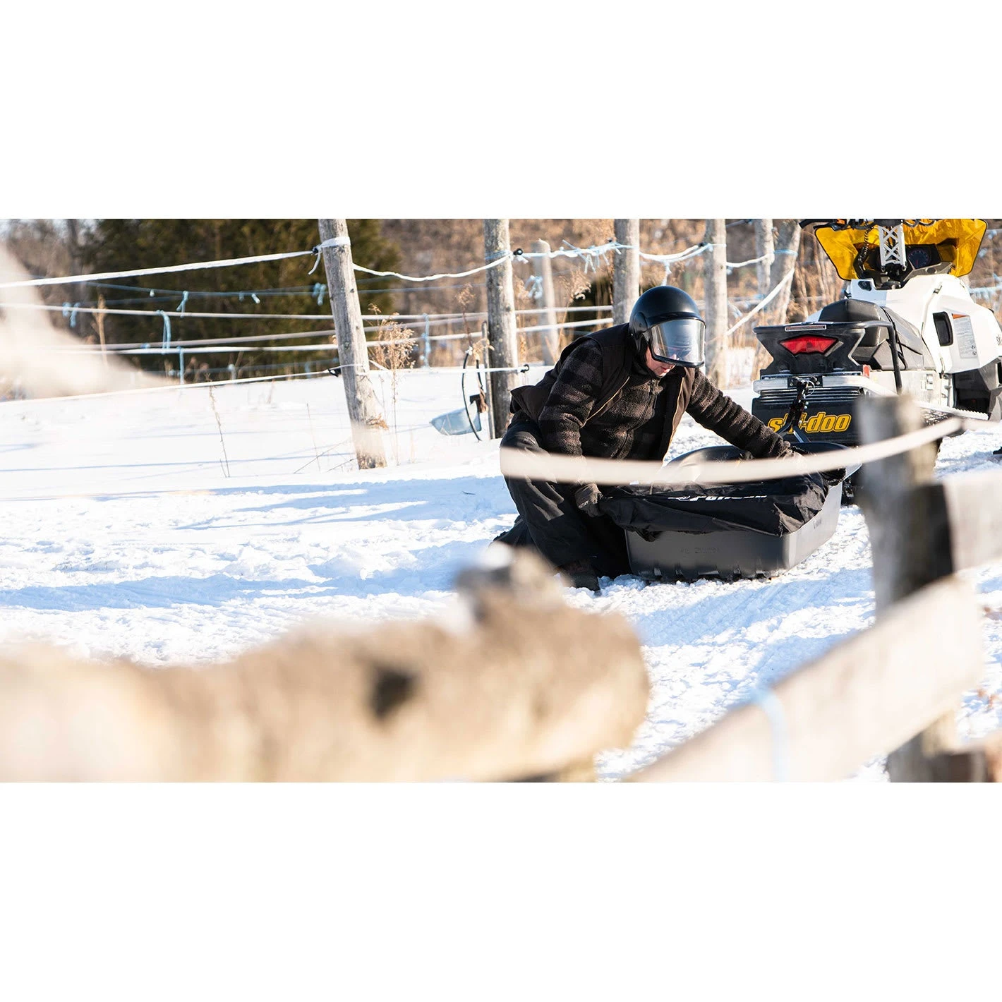 Trek 75 Utility Sled With Runners - Image 4